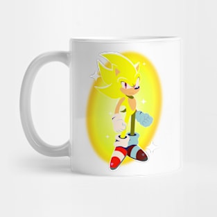 Super Sonic in Rise of the Wisps style Mug